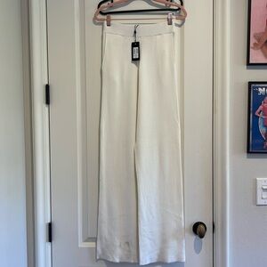Rag & Bone White Knit Pants
